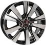 Легковой диск Remain R185 7x17 5x114,3 ET53 67,1 Алмаз черный